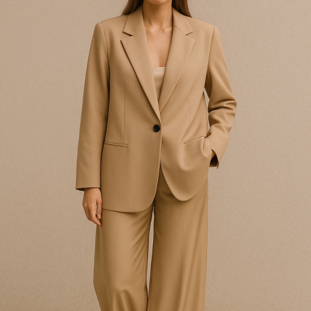 #10 - ASOS - Oversized Blazer NWT - Pinky Taupe Colour- pockets